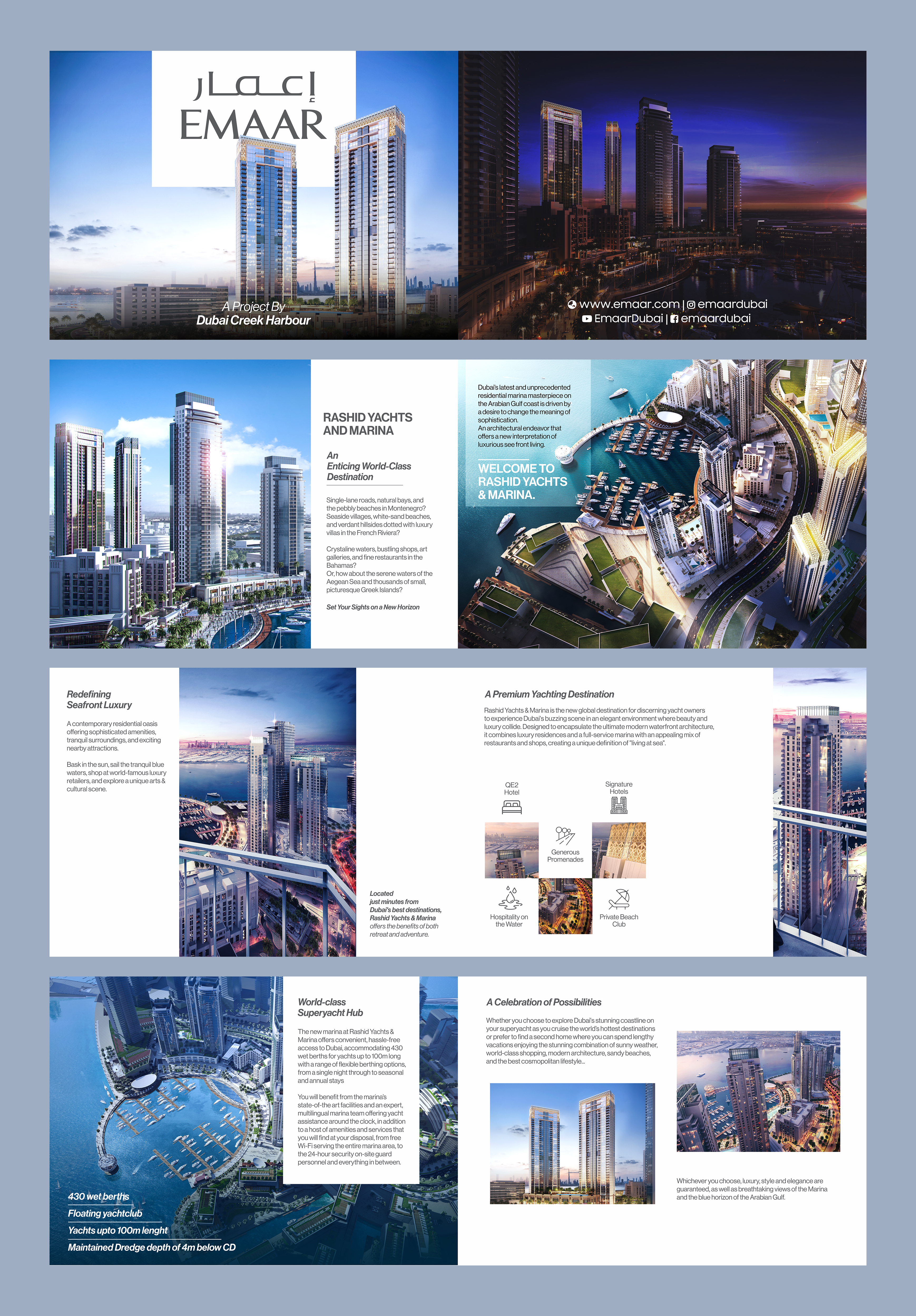 Design de Brochure par Graphic Guy pour Emaar | Design #28669723