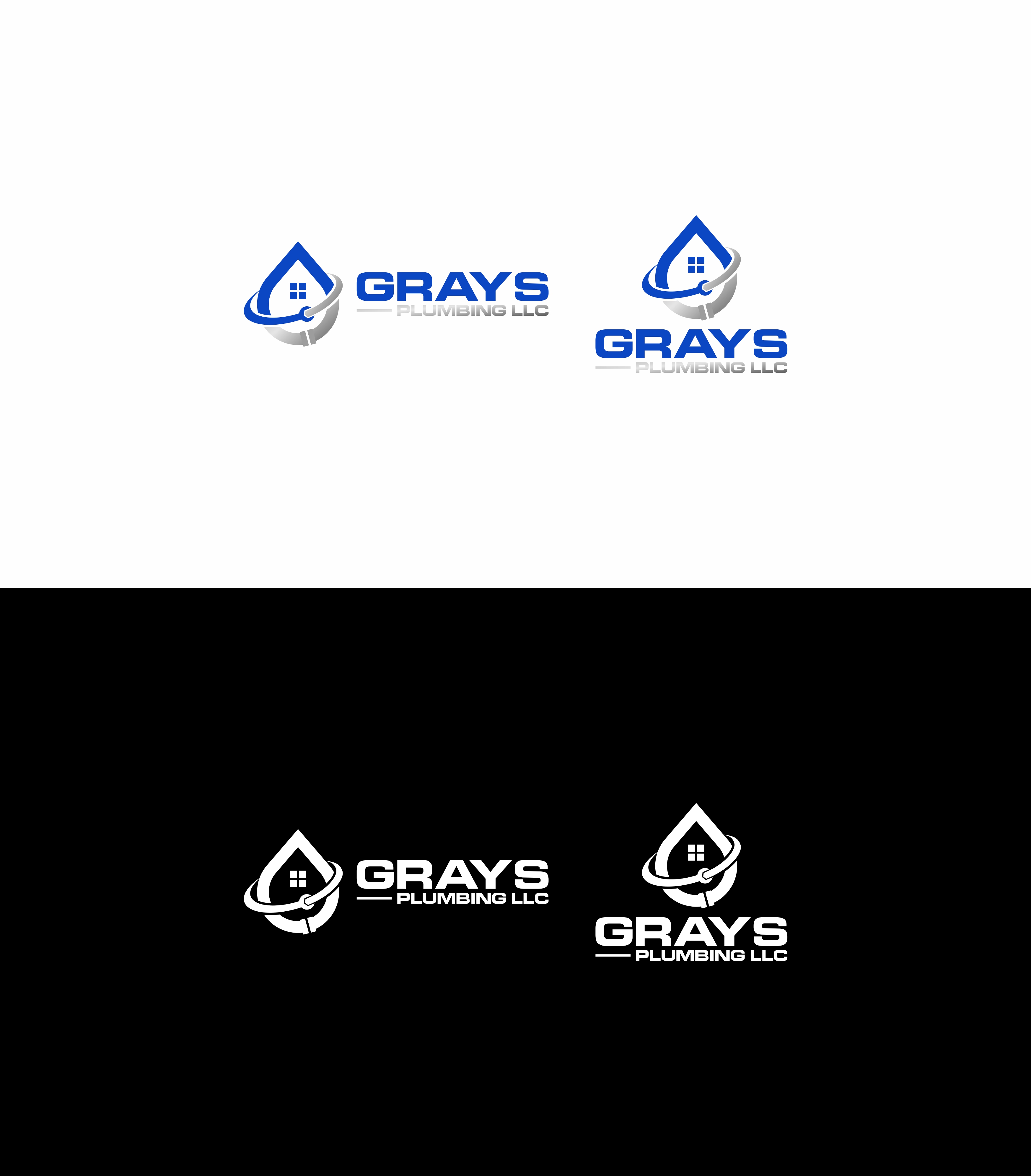 Logo Design by big daddy bojat for Grays Plumbing LLC  | Design #28672867