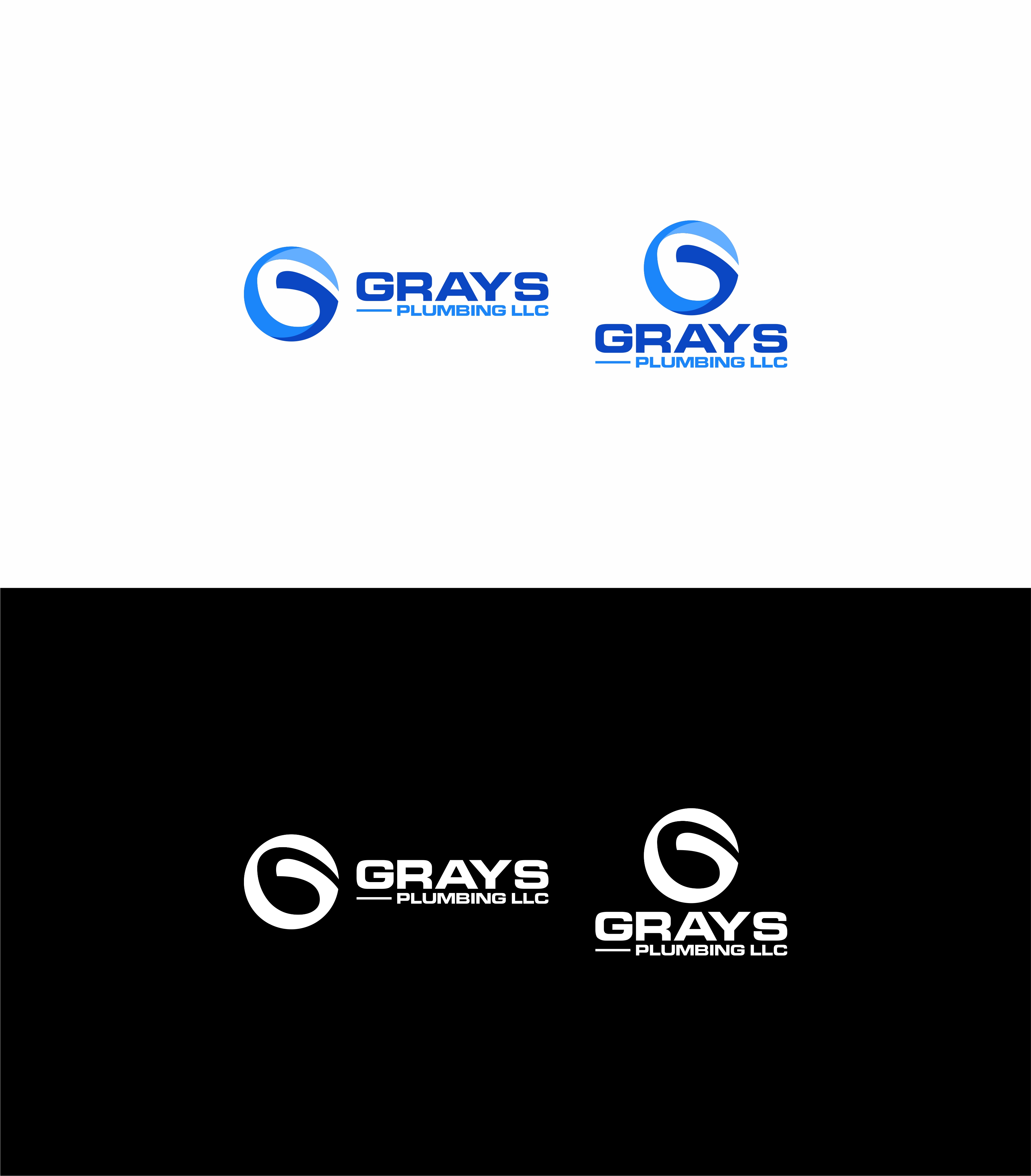 Logo Design by big daddy bojat for Grays Plumbing LLC  | Design #28672868