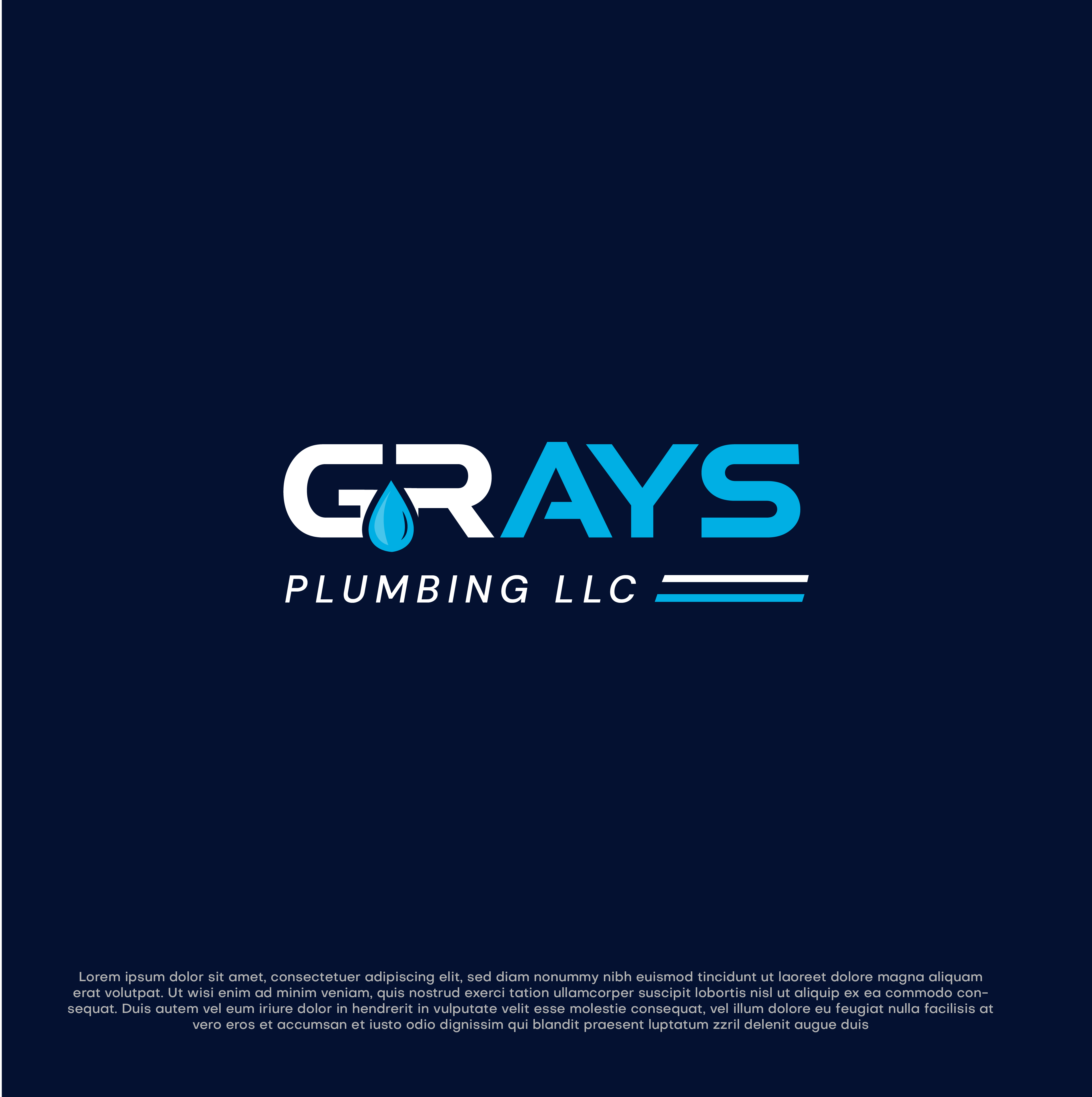 Logo Design by RikoAji for Grays Plumbing LLC  | Design #28667038
