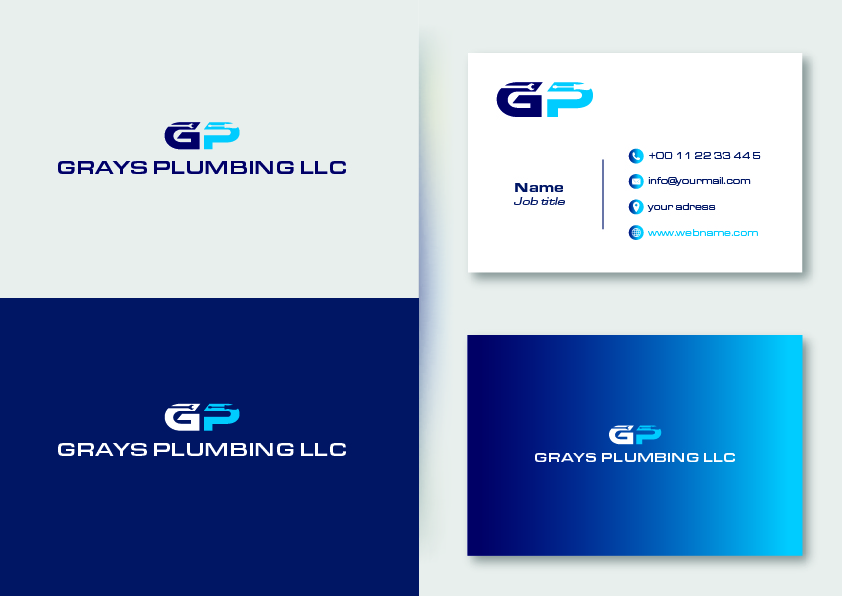 Logo Design by r.benlak for Grays Plumbing LLC  | Design #28665351