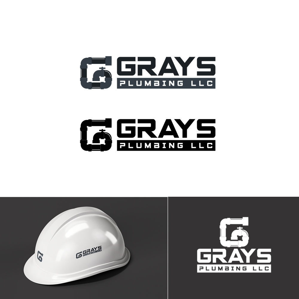 Logo Design by WHATZHITOOYA for Grays Plumbing LLC  | Design #28672202