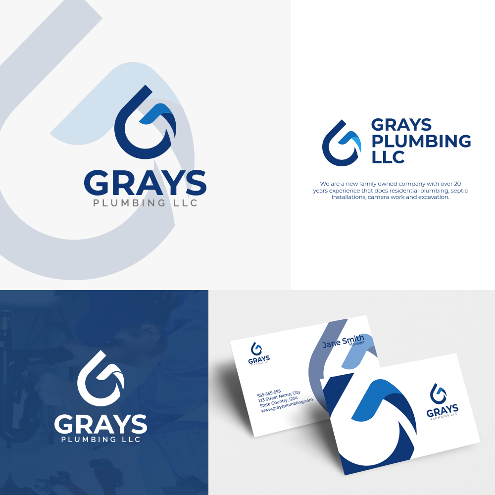 Logo Design by ivan for Grays Plumbing LLC  | Design #28667292