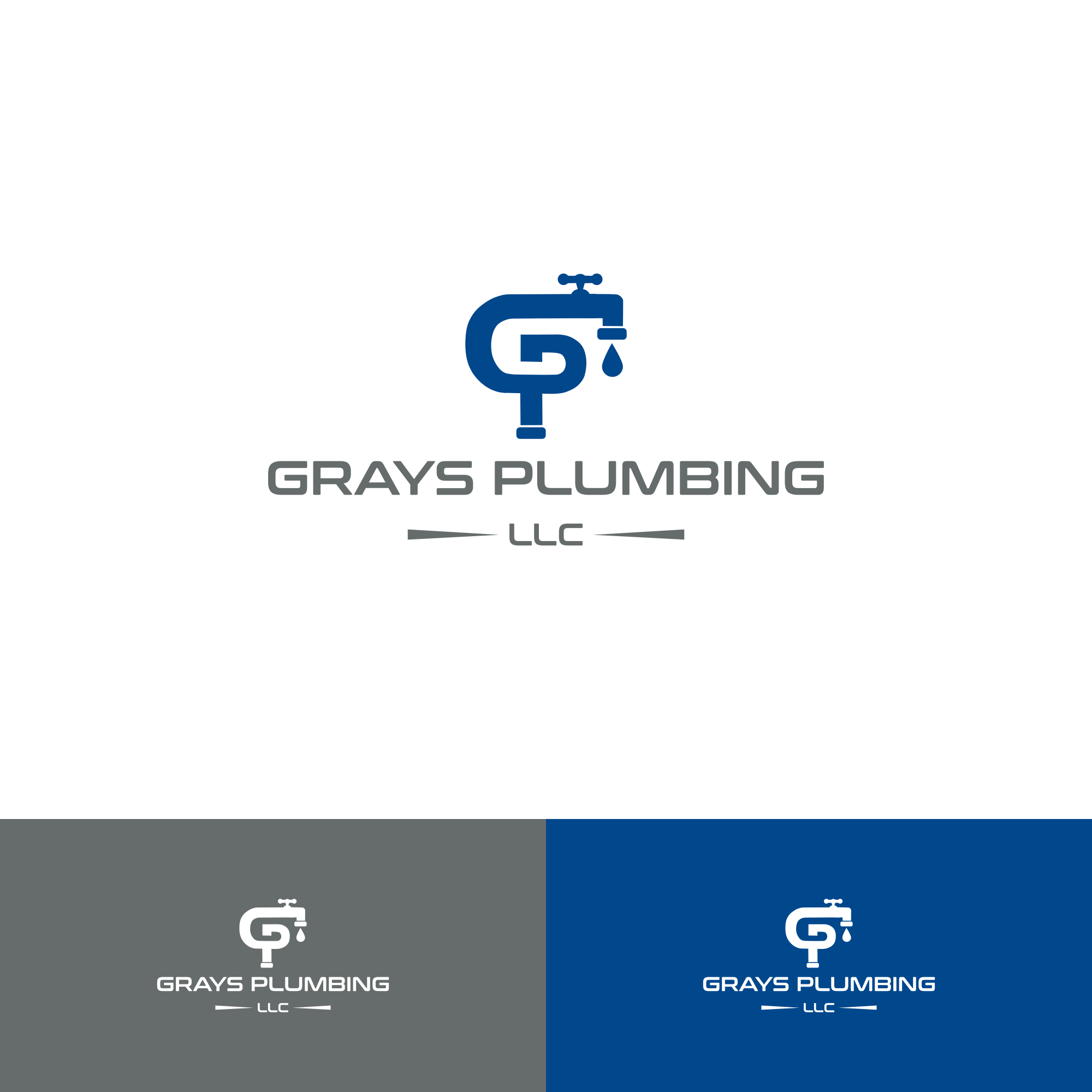 Logo Design by alitjuara for Grays Plumbing LLC  | Design #28667908