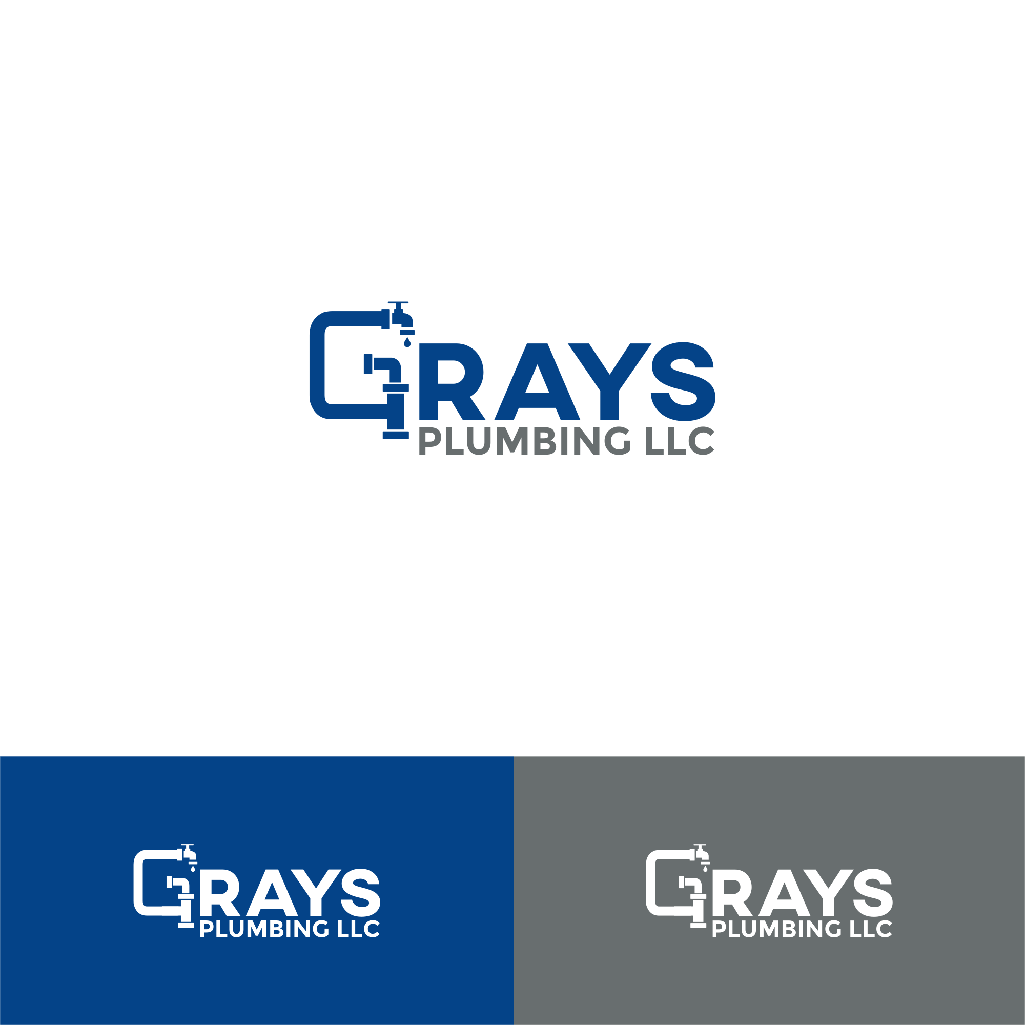 Logo Design by alitjuara for Grays Plumbing LLC  | Design #28667914