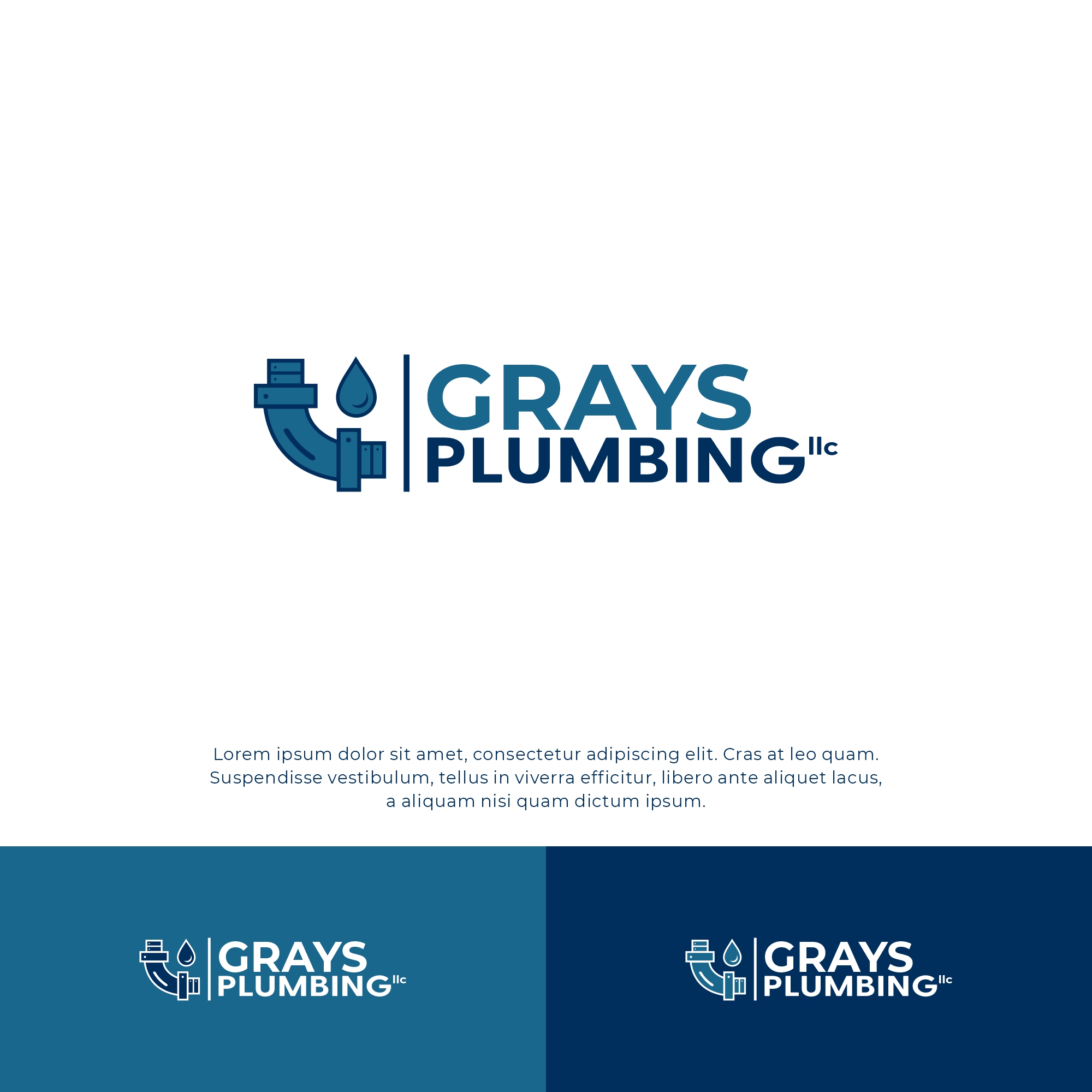 Logo Design by alitjuara for Grays Plumbing LLC  | Design #28672526