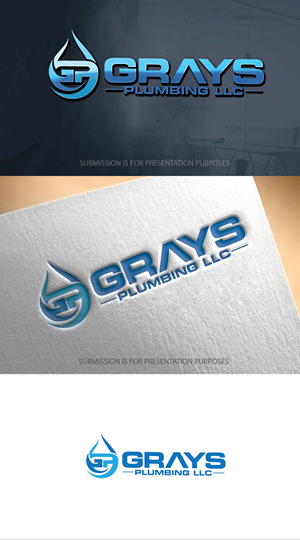 Logo Design by graphicevolution for Grays Plumbing LLC  | Design: #28656104