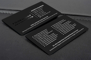 Business Card Design by Creative Moon Design for Foremost Refinishers | Design: #28663268