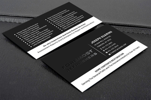 Business Card Design by Creative Moon Design for Foremost Refinishers | Design: #28665085
