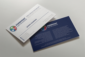 Business Card Design by WebixBD for Foremost Refinishers | Design: #28664510