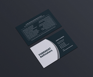 Business Card Design by OxonoArt for Foremost Refinishers | Design: #28680124