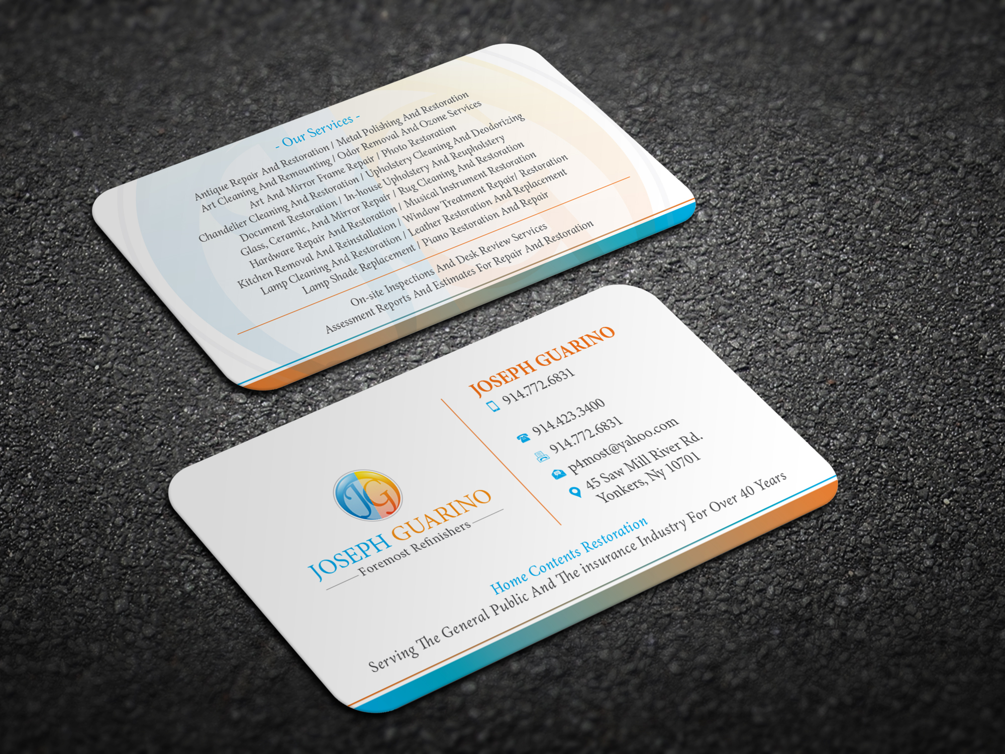 Business Card Design by Magic of Art for Foremost Refinishers | Design #28661125