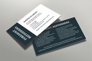Business Card Design by Tripti Ranjan Gain for Foremost Refinishers | Design: #28663306