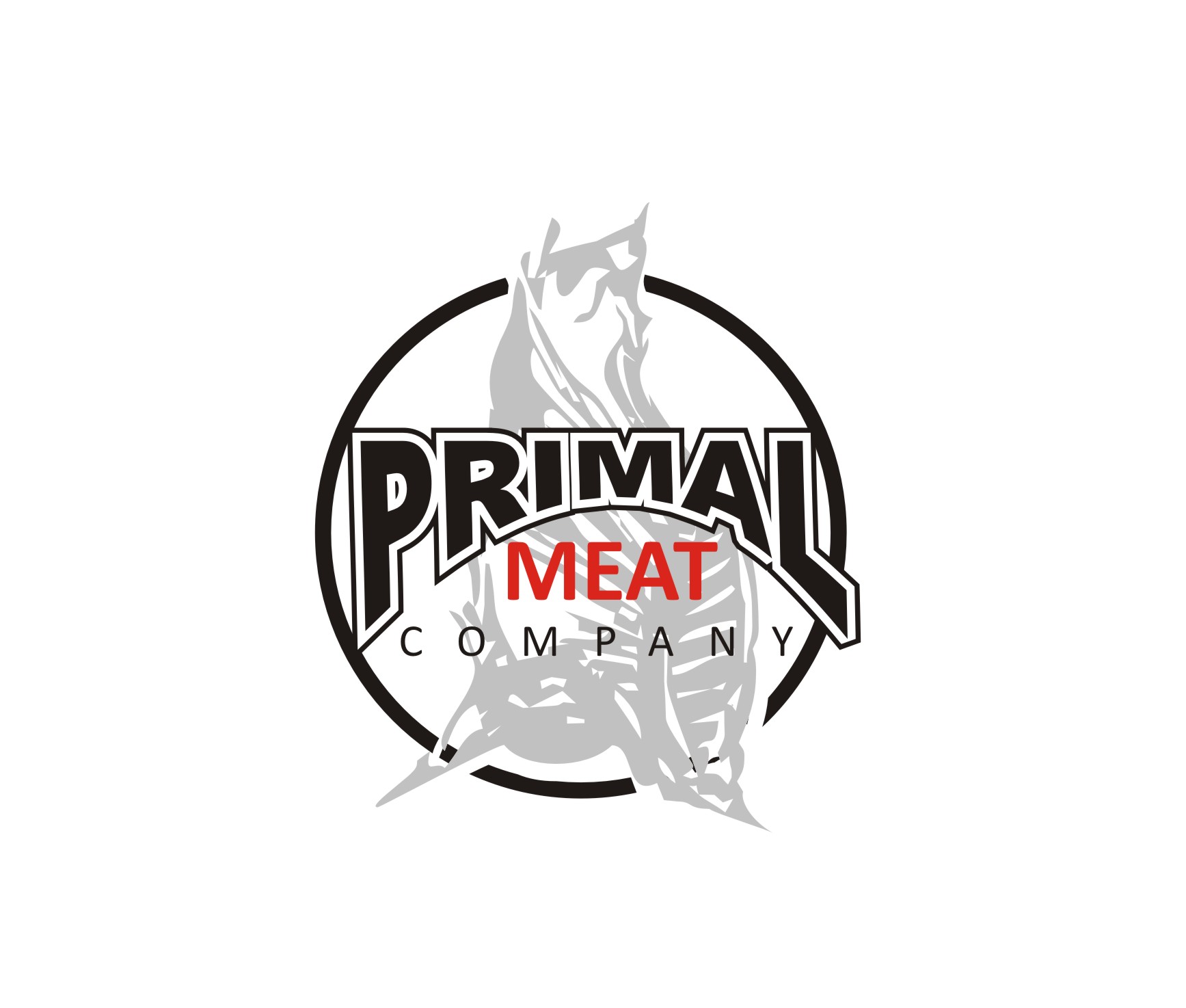Logo Design by Falguni for Primal Meat Company | Design #28674424