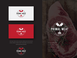 Logo Design by HWdesigns for Primal Meat Company | Design #28666744