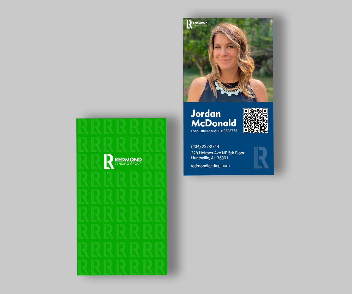 Business Card Design by Andrés Sebastián for Redmond Lending Group | Design #28664632