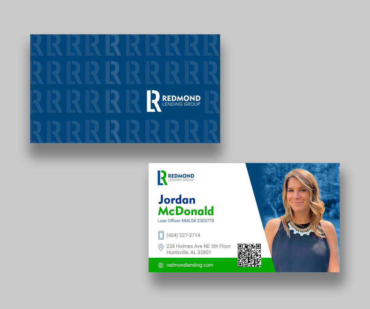 Diseño de Tarjeta de Presentación por Andrés Sebastián para Redmond Lending Group | Diseño #28664905