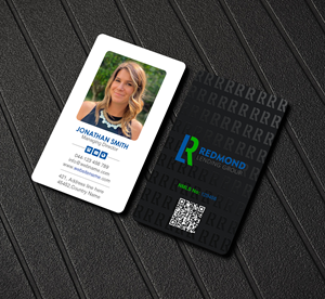 Design de Carte de Visite par Creations Box 2015 pour Redmond Lending Group | Design : #28666375