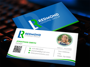 Business Card Design by LAXMI DESIGNHUB for Redmond Lending Group | Design: #28662709