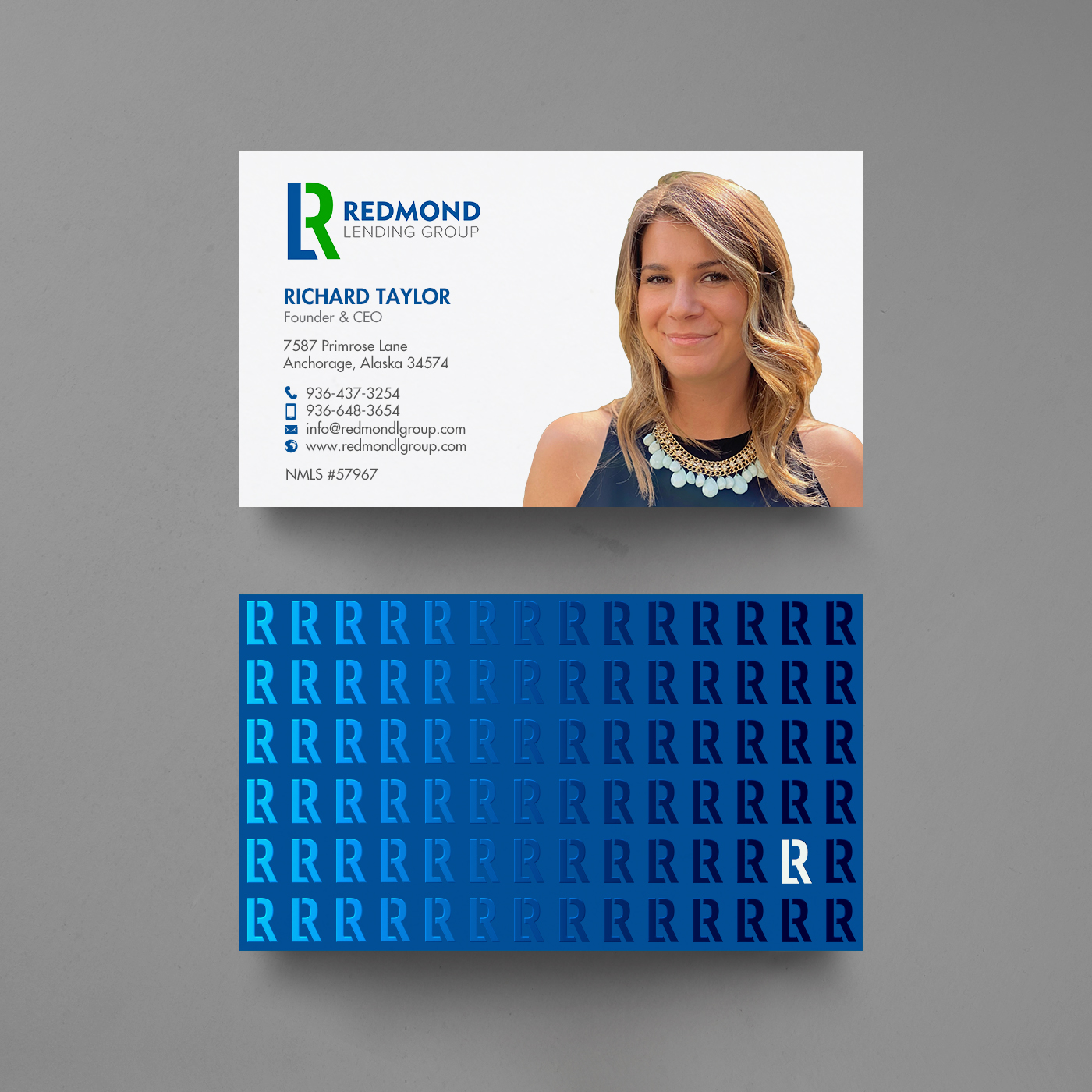 Business Card Design by chandrayaan.creative for Redmond Lending Group | Design #28661426