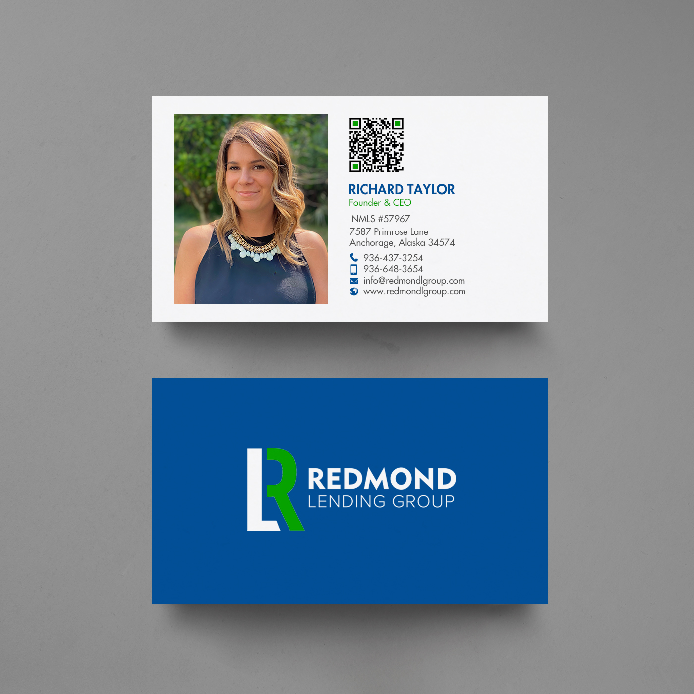 Business Card Design by chandrayaan.creative for Redmond Lending Group | Design #28661429