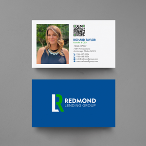 Business Card Design by chandrayaan.creative for Redmond Lending Group | Design: #28661429