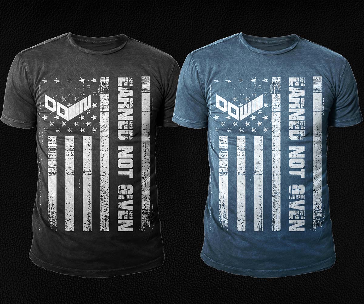 Diseño de Camiseta por Milton Bhowmik para DOWN APPAREL | Diseño #28671357