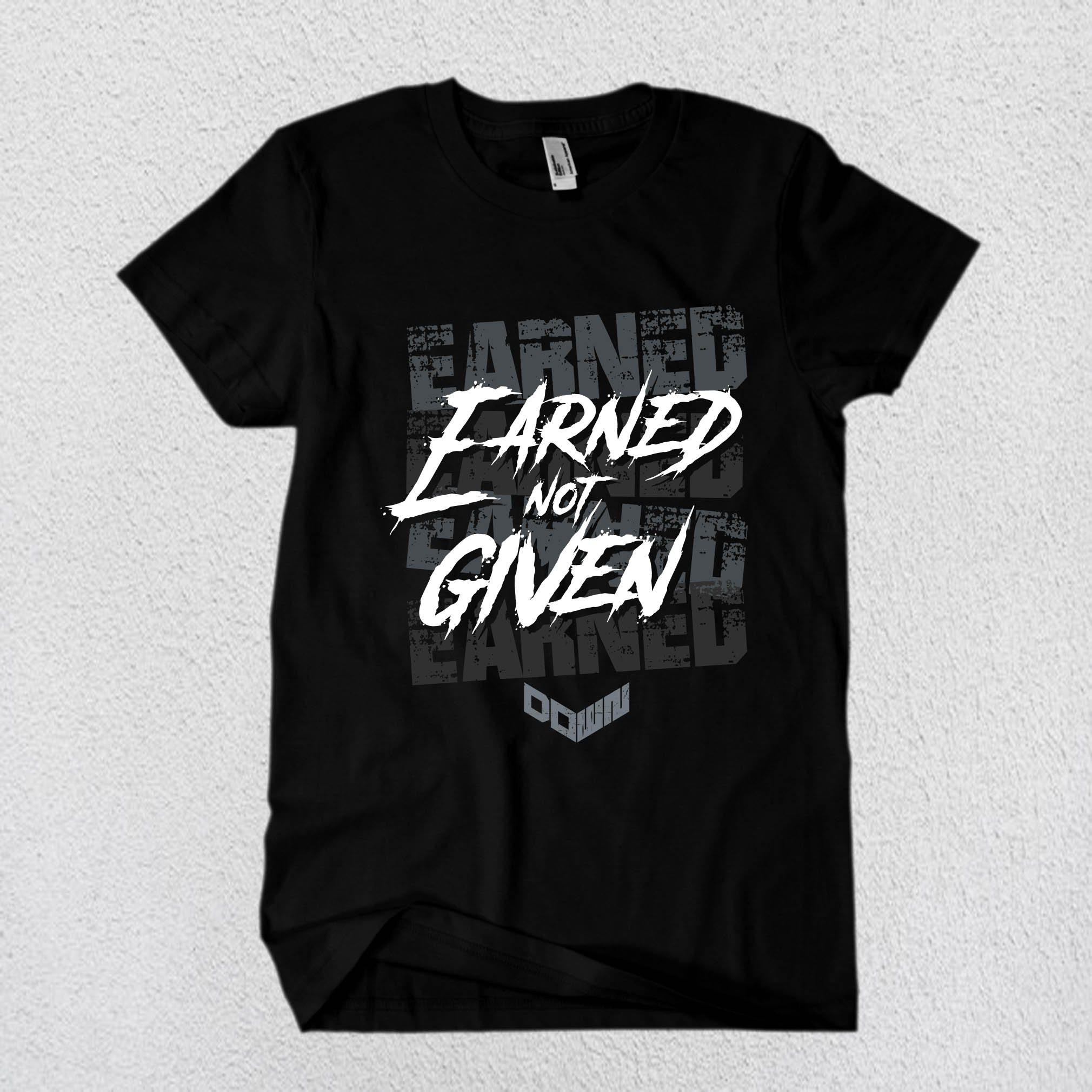 T-shirt Design by Rheanza for DOWN APPAREL | Design #28686872