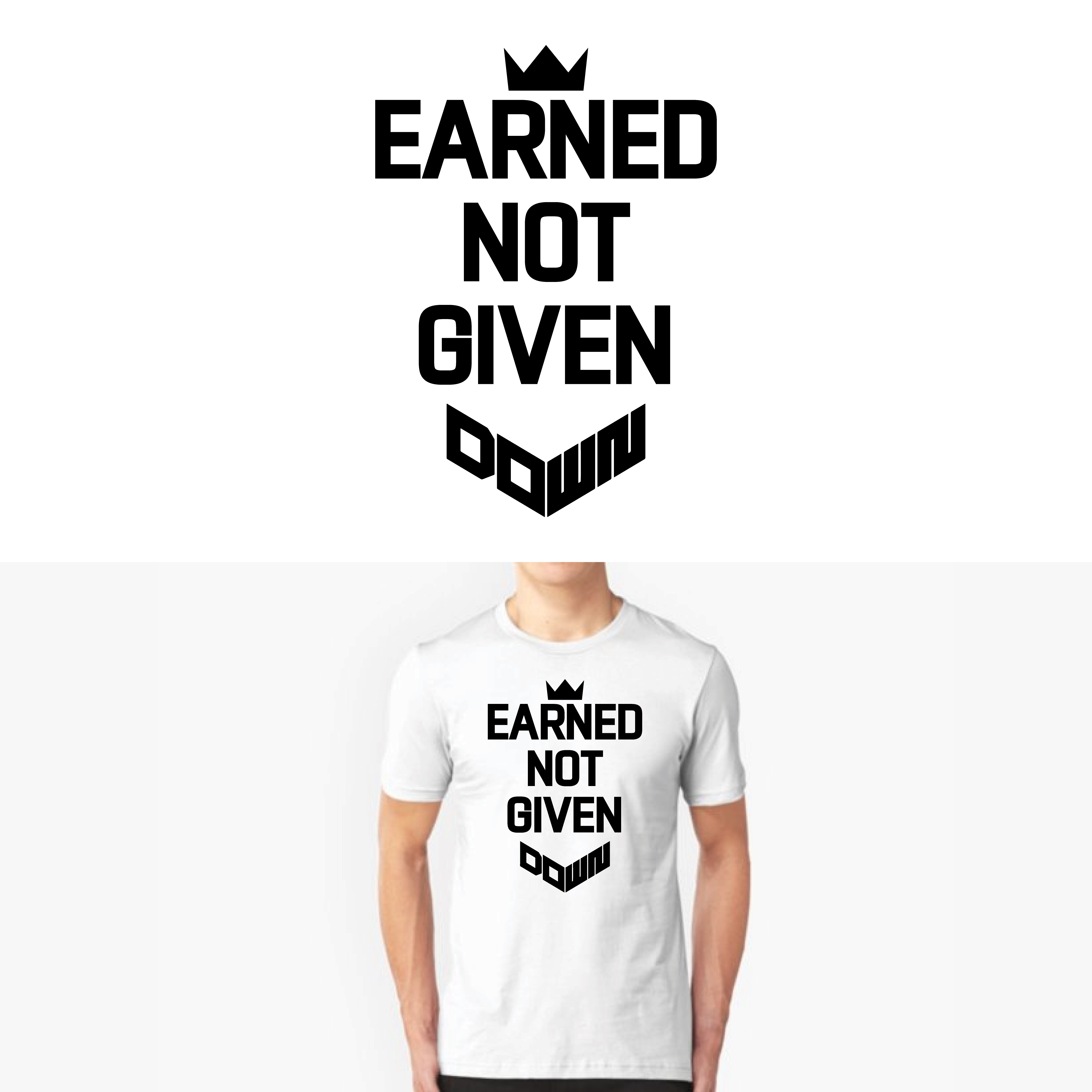 T-Shirt-Design von Tanji für DOWN APPAREL | Design #28659797