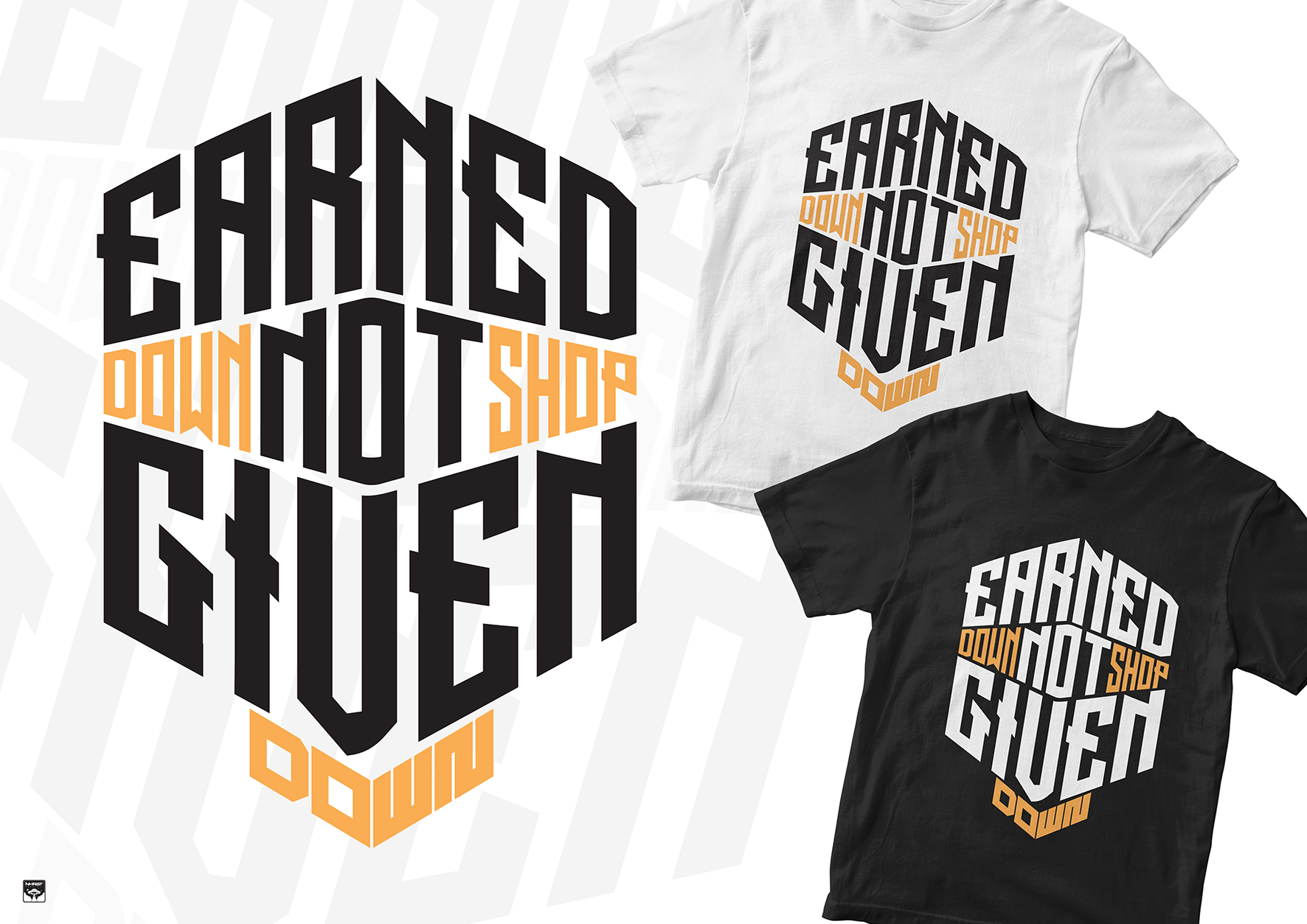 Diseño de Camiseta por NHRST para DOWN APPAREL | Diseño #28677235