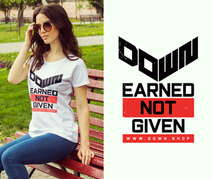 T-Shirt-Design von Impressive Sol für DOWN APPAREL | Design #28661833