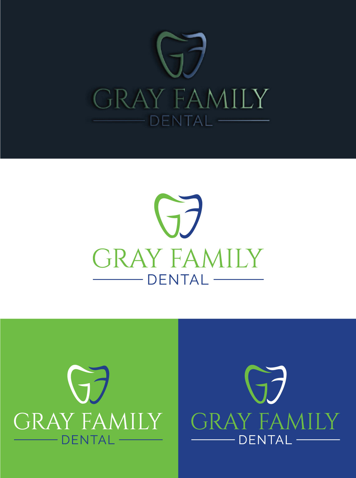 Logo Design by Danial07 for Gray Family Dental | Design #28664135
