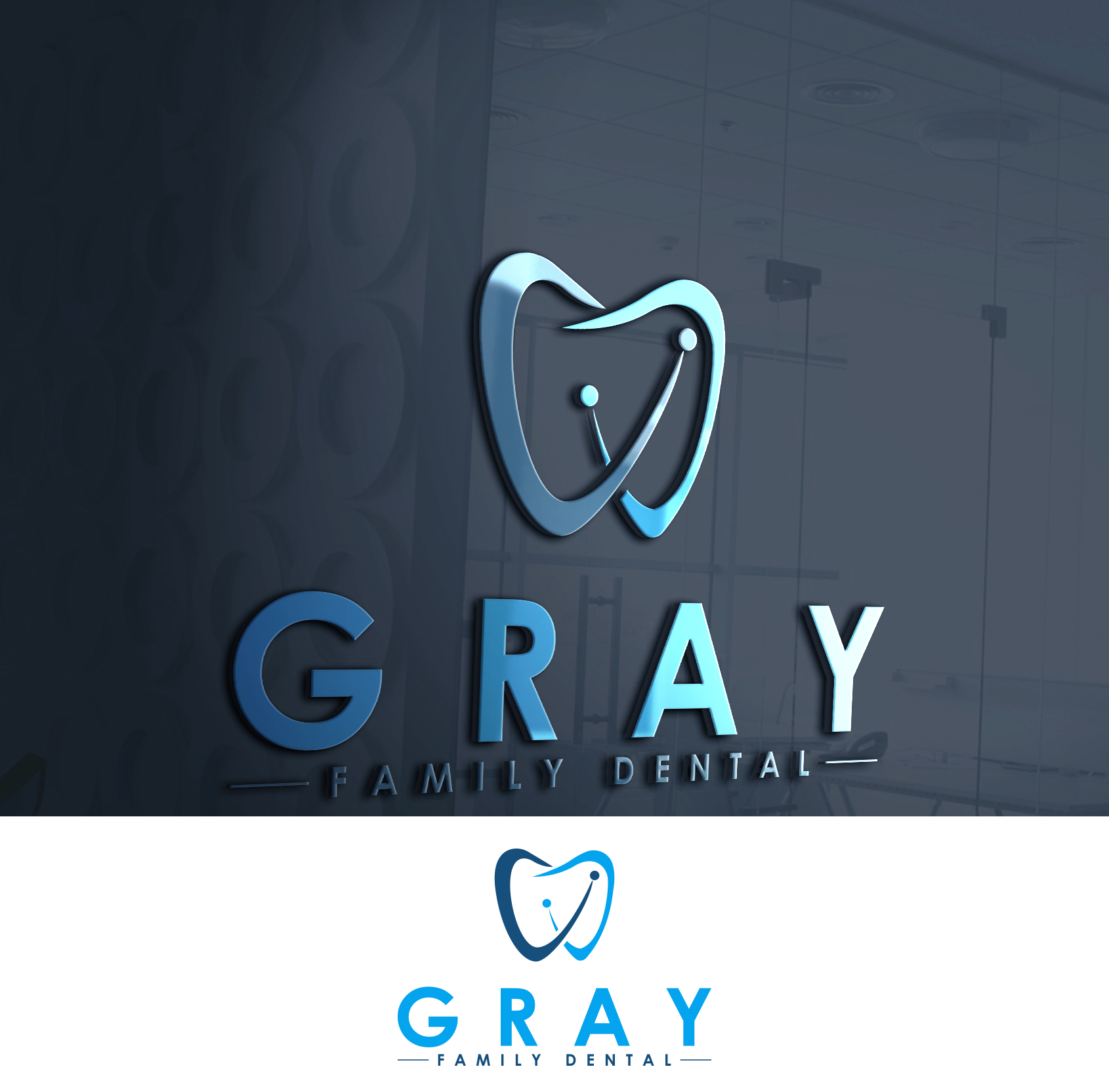 Logo-Design von Peak design für Gray Family Dental | Design #28660592