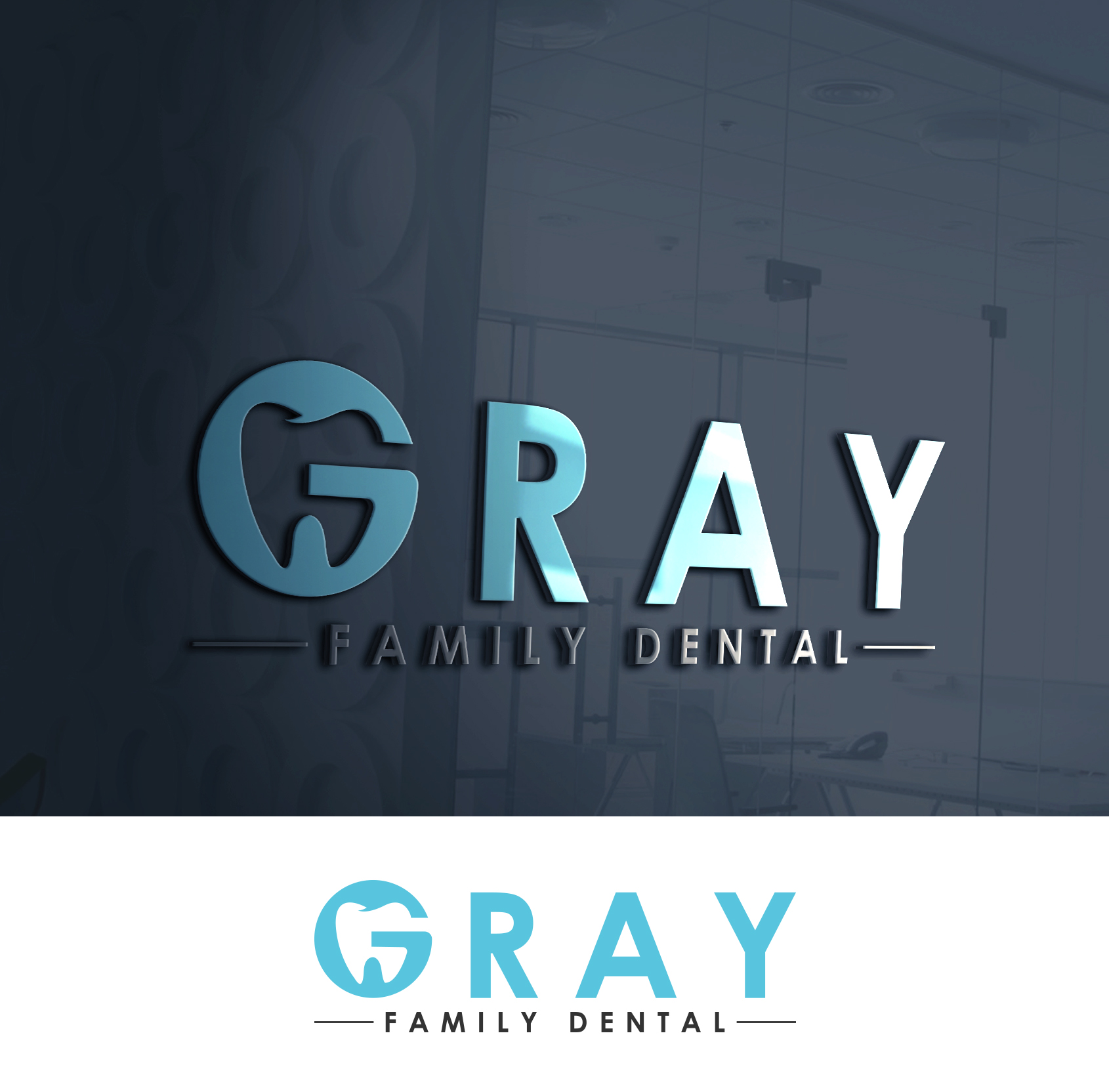 Logo-Design von Peak design für Gray Family Dental | Design #28660593