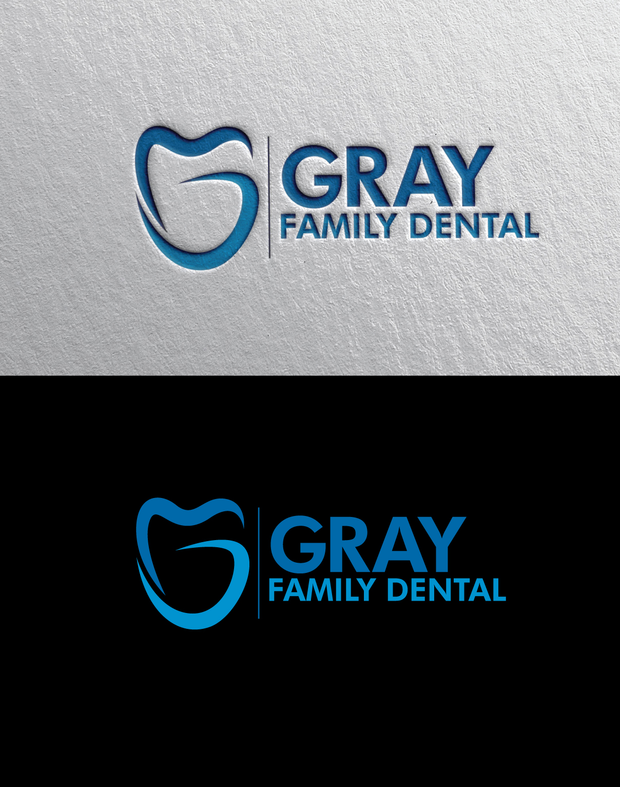 Logo-Design von LogoPoko für Gray Family Dental | Design #28661671