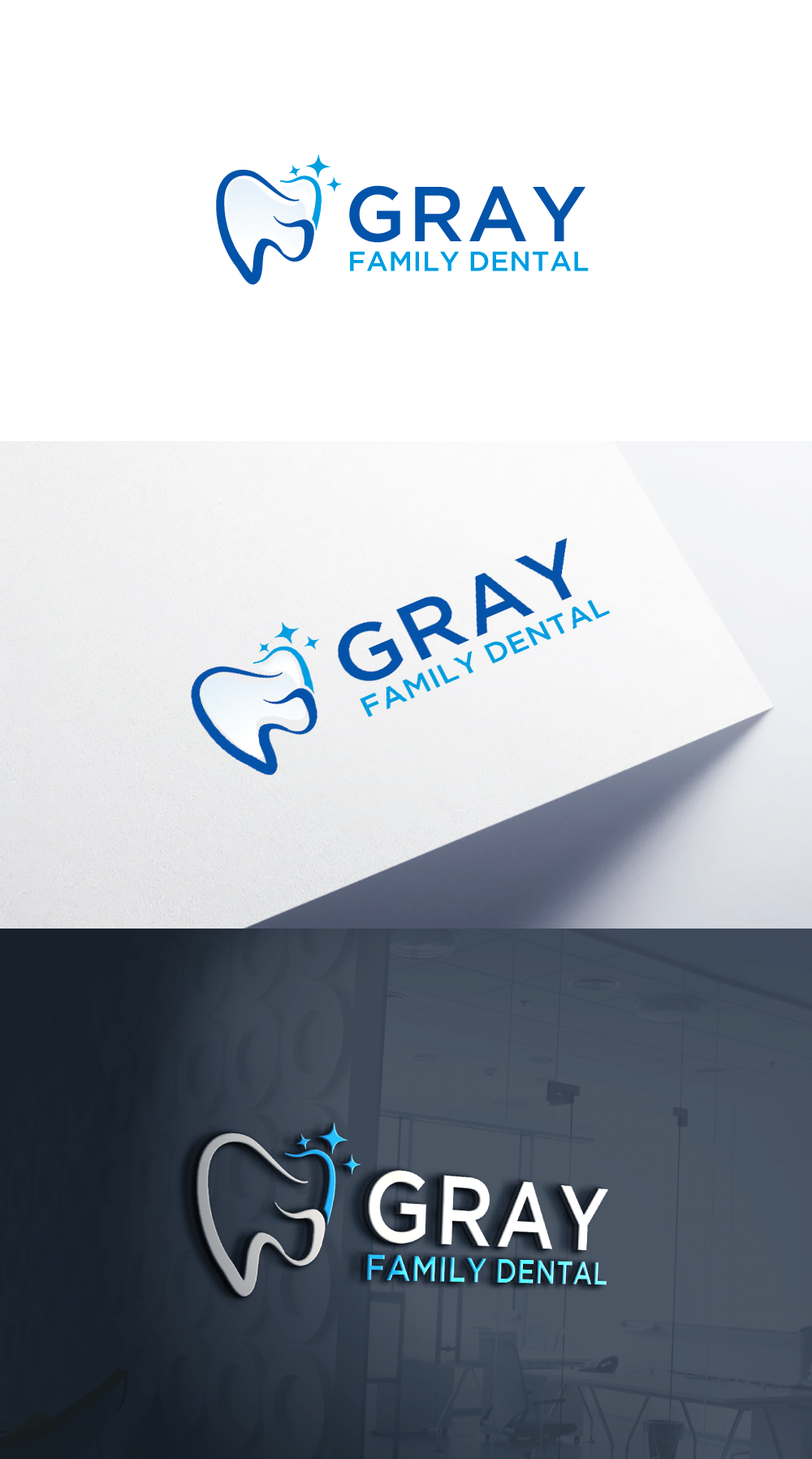 Logo-Design von designgreen für Gray Family Dental | Design #28661056