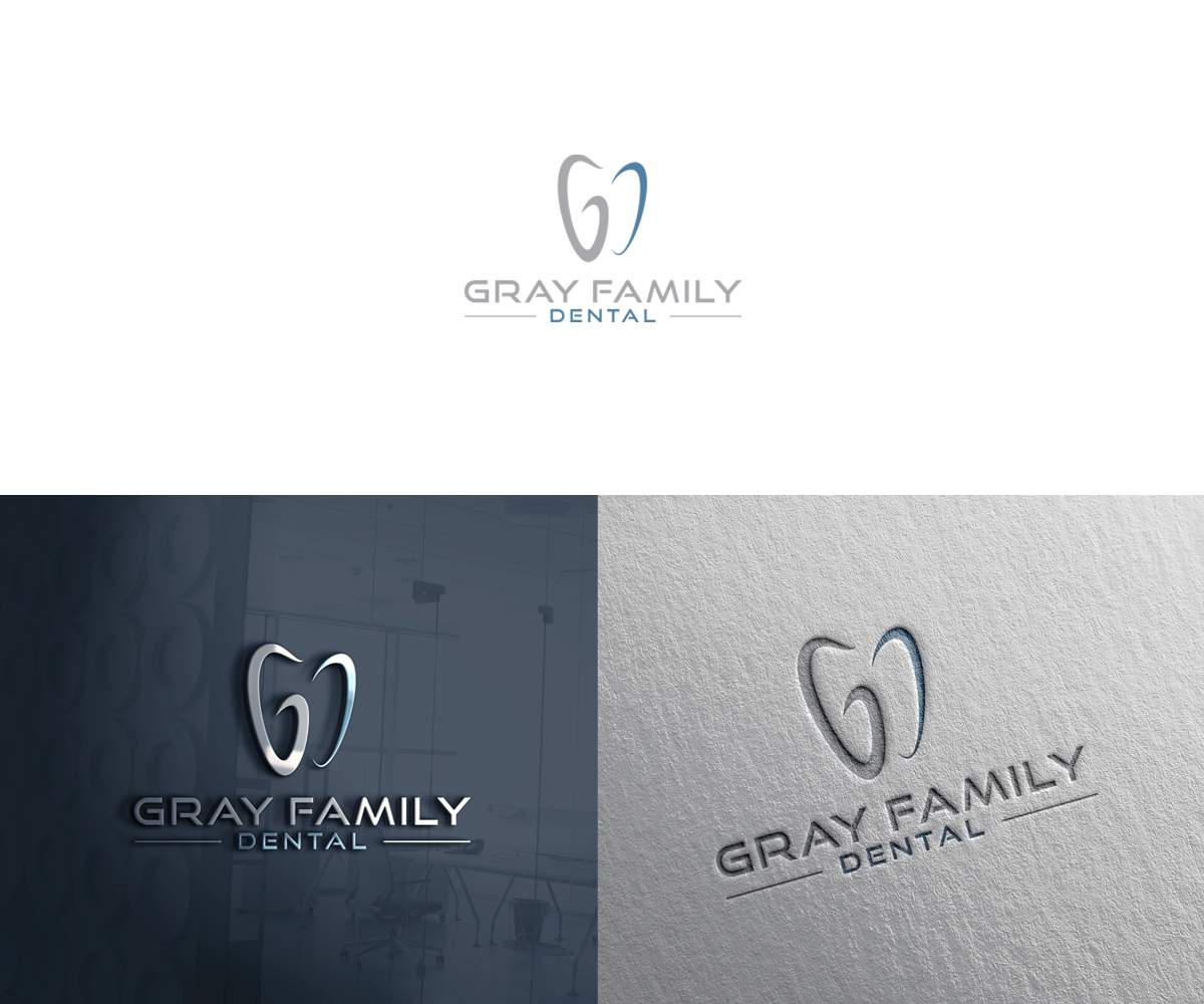 Diseño de Logo por bijuak para Gray Family Dental | Diseño #28663395