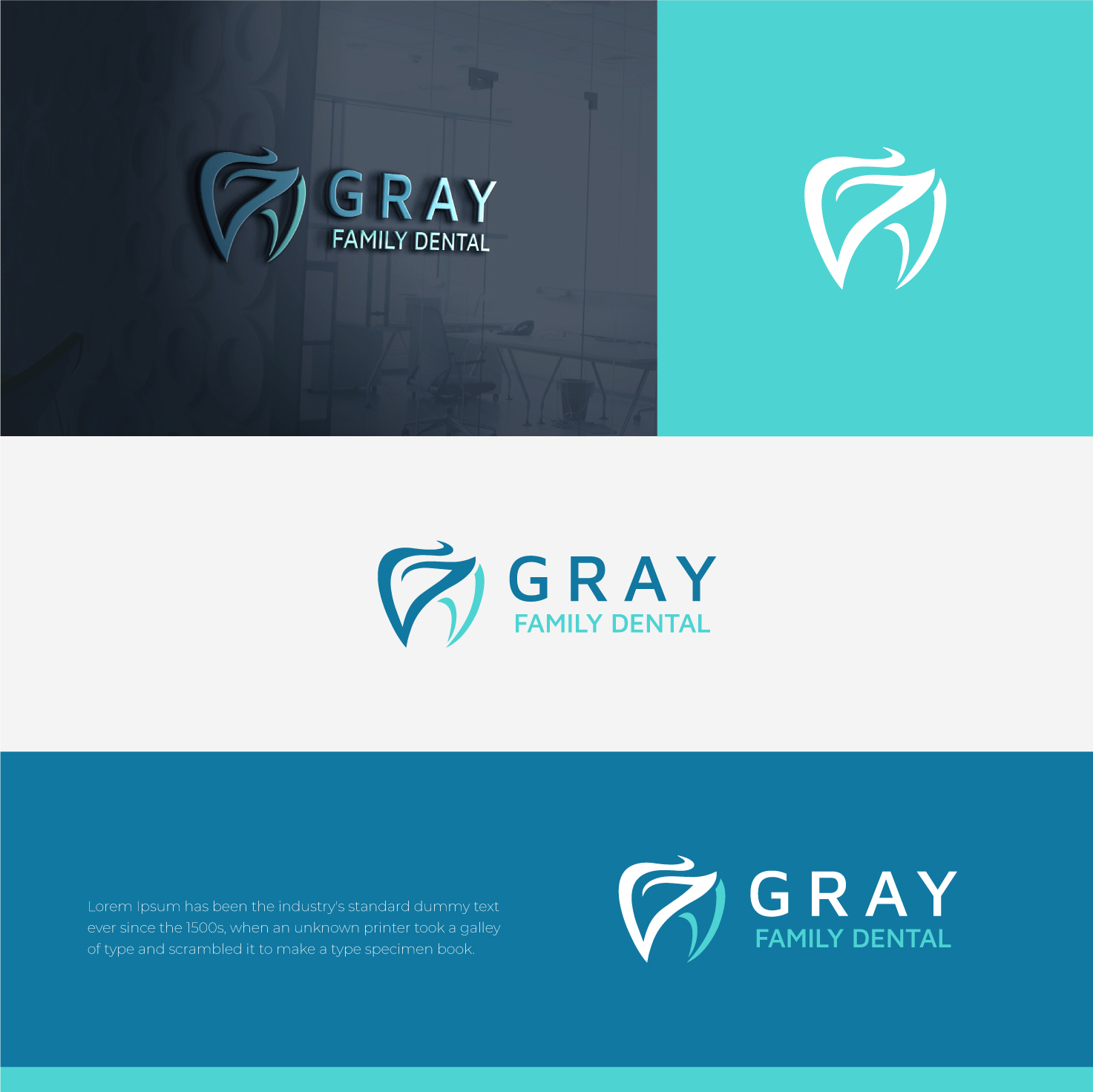 Logo-Design von HWdesigns für Gray Family Dental | Design #28659950