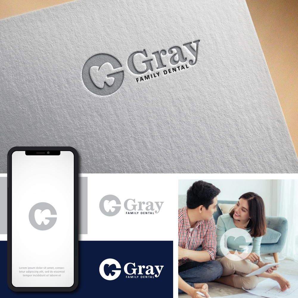 Logo Design by Anekaa for Gray Family Dental | Design #28660033