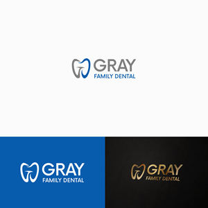 Logo-Design von R!CKY für Gray Family Dental | Design: #28663488