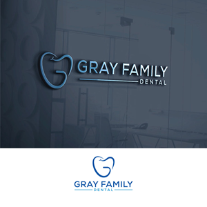Logo Design by Pictorial for Gray Family Dental | Design #28660539
