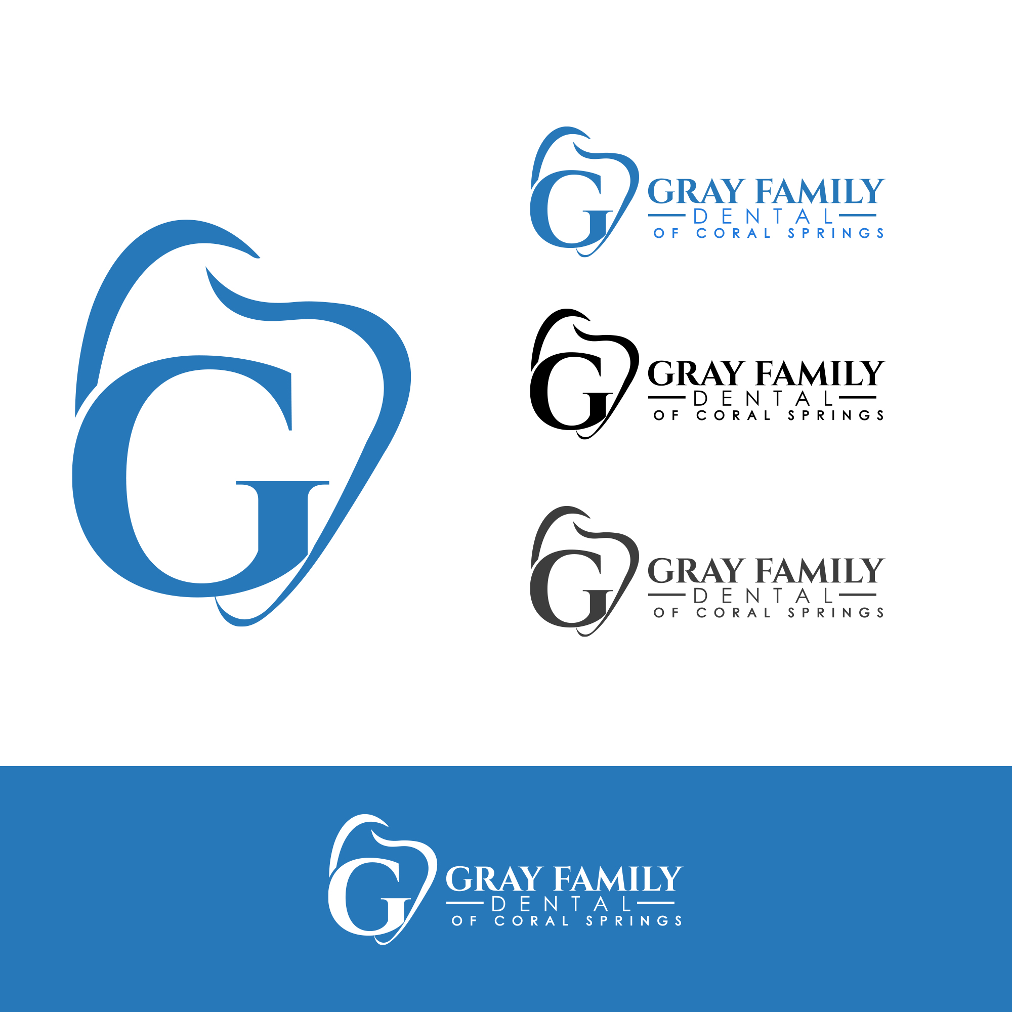 Logo Design by Onii-Chan ™ for Gray Family Dental | Design #28663599