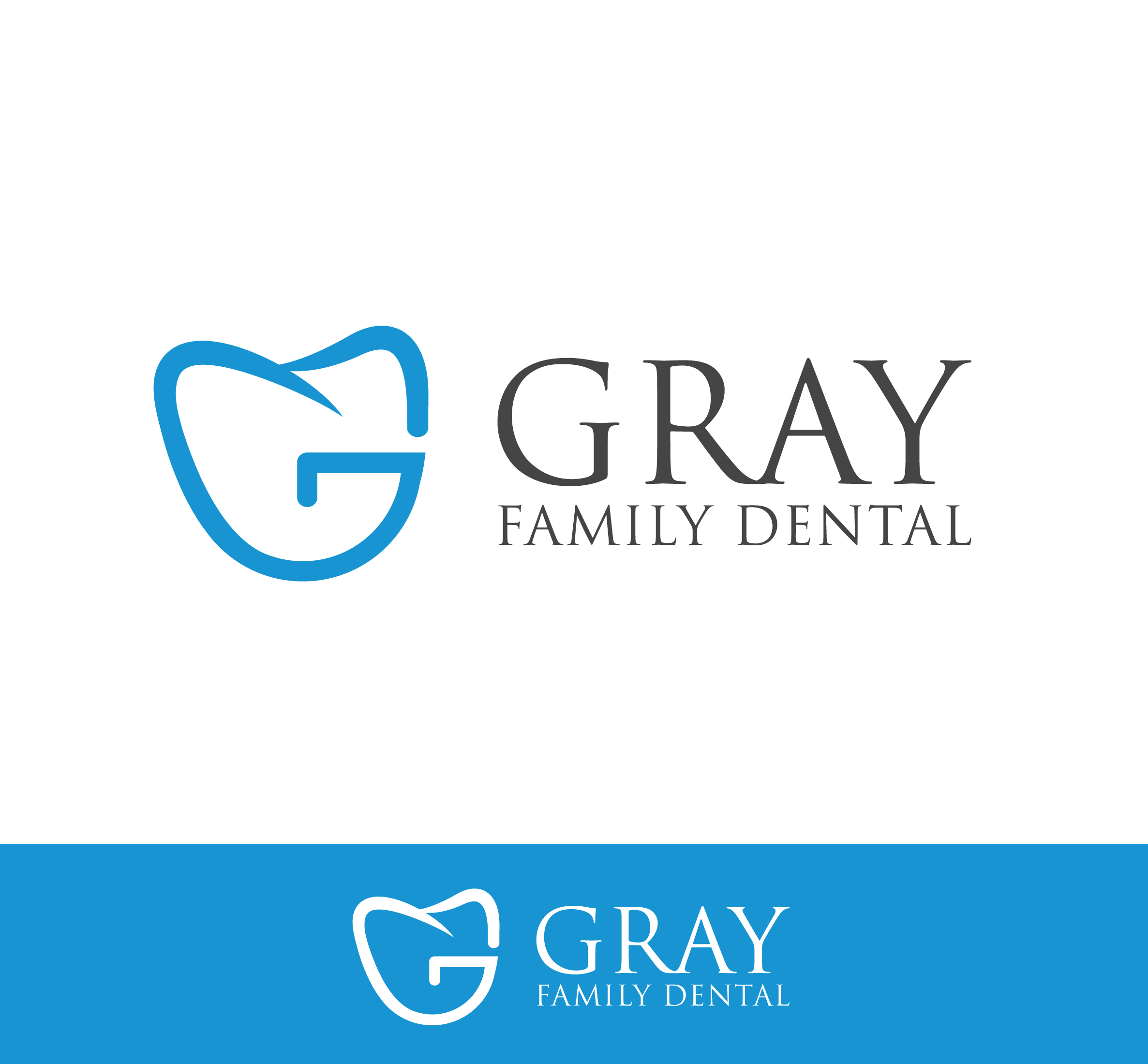 Logo-Design von Paras Bali für Gray Family Dental | Design #28666315