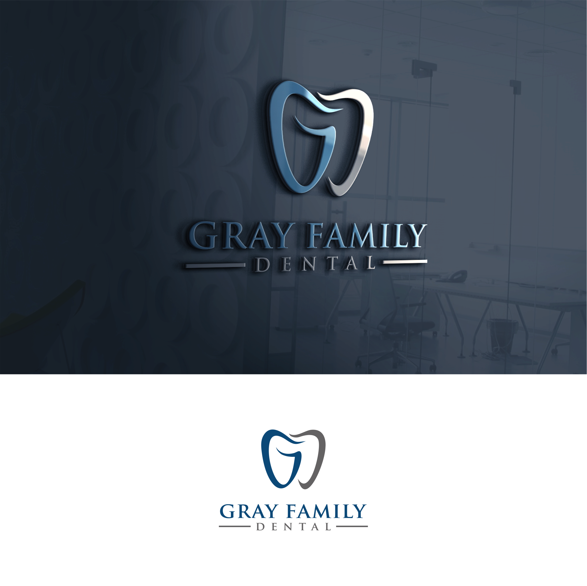 Logo-Design von DesignFirst für Gray Family Dental | Design #28661076