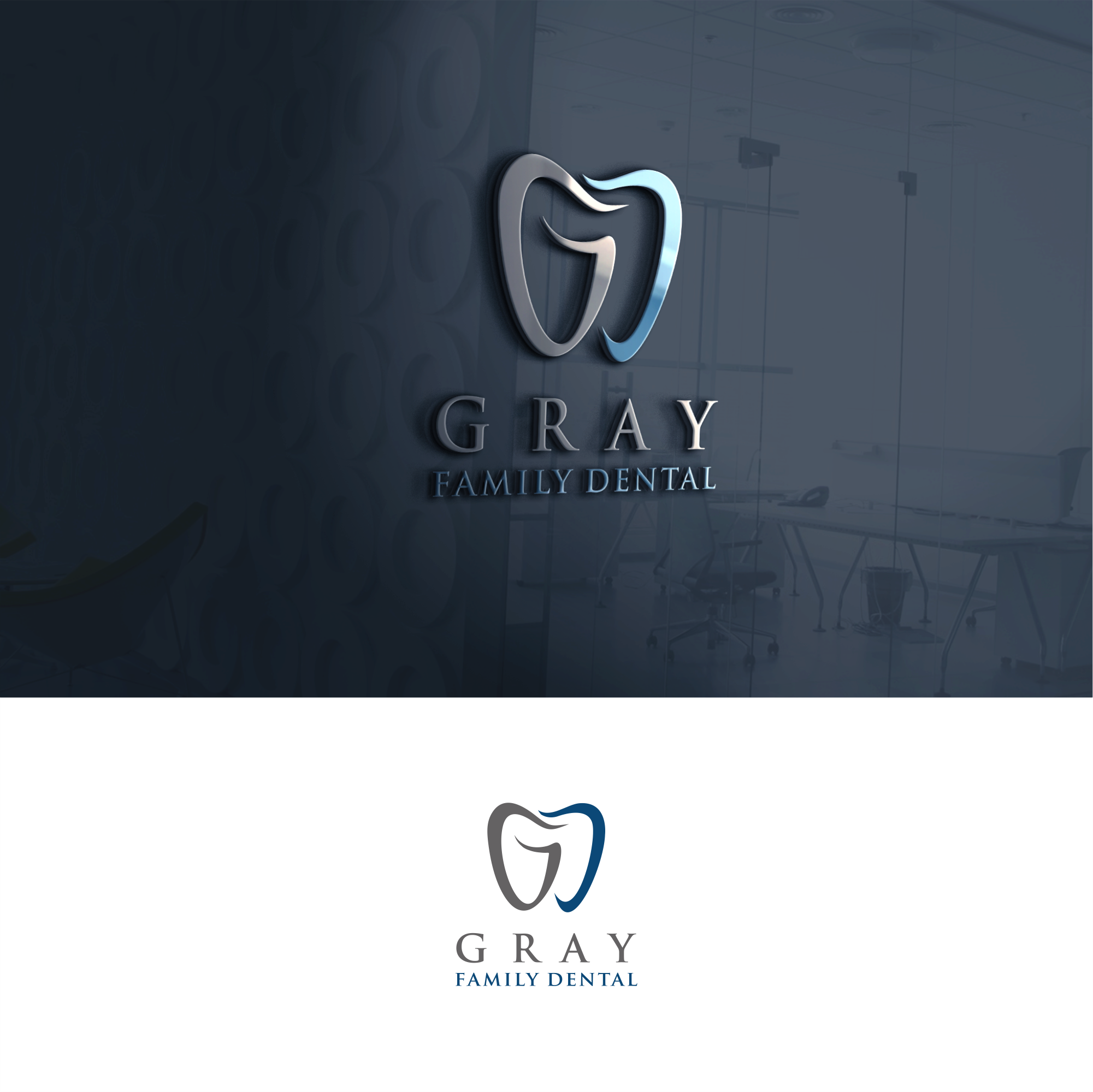 Logo-Design von DesignFirst für Gray Family Dental | Design #28664210