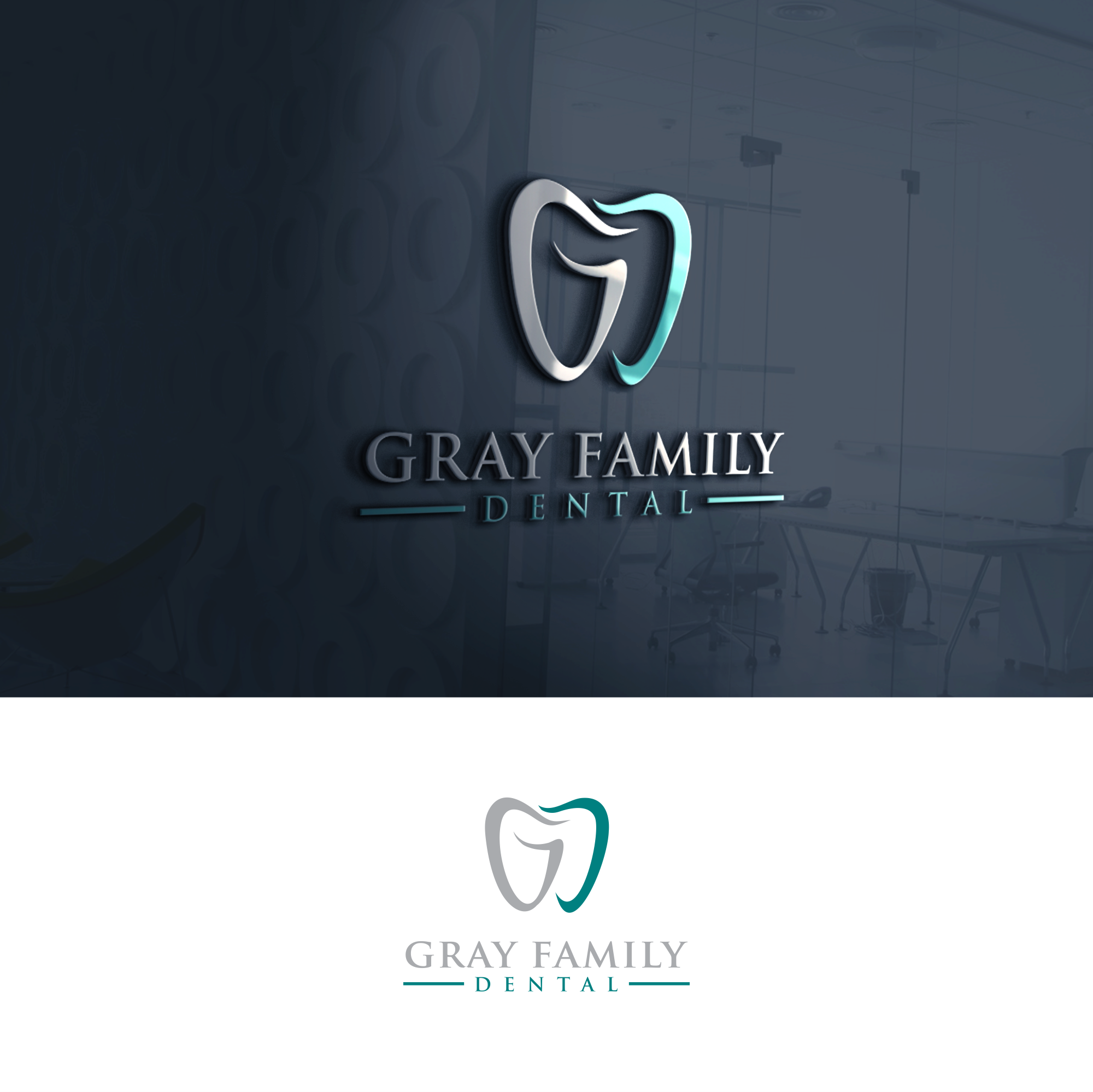 Logo-Design von DesignFirst für Gray Family Dental | Design #28684698