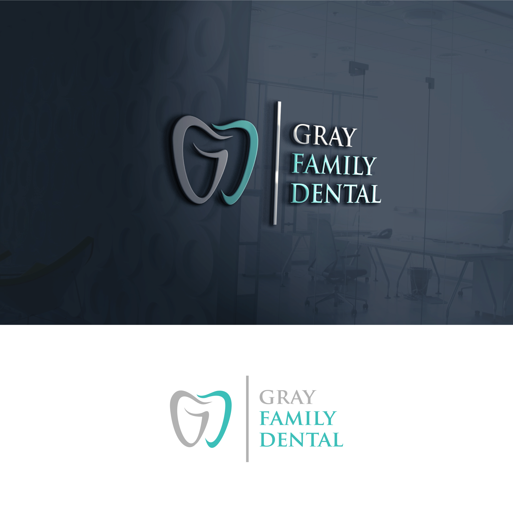 Logo Design by DesignFirst for Gray Family Dental | Design #28687755