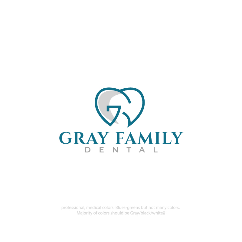 Logo Design by RAMDHONU for Gray Family Dental | Design #28661993