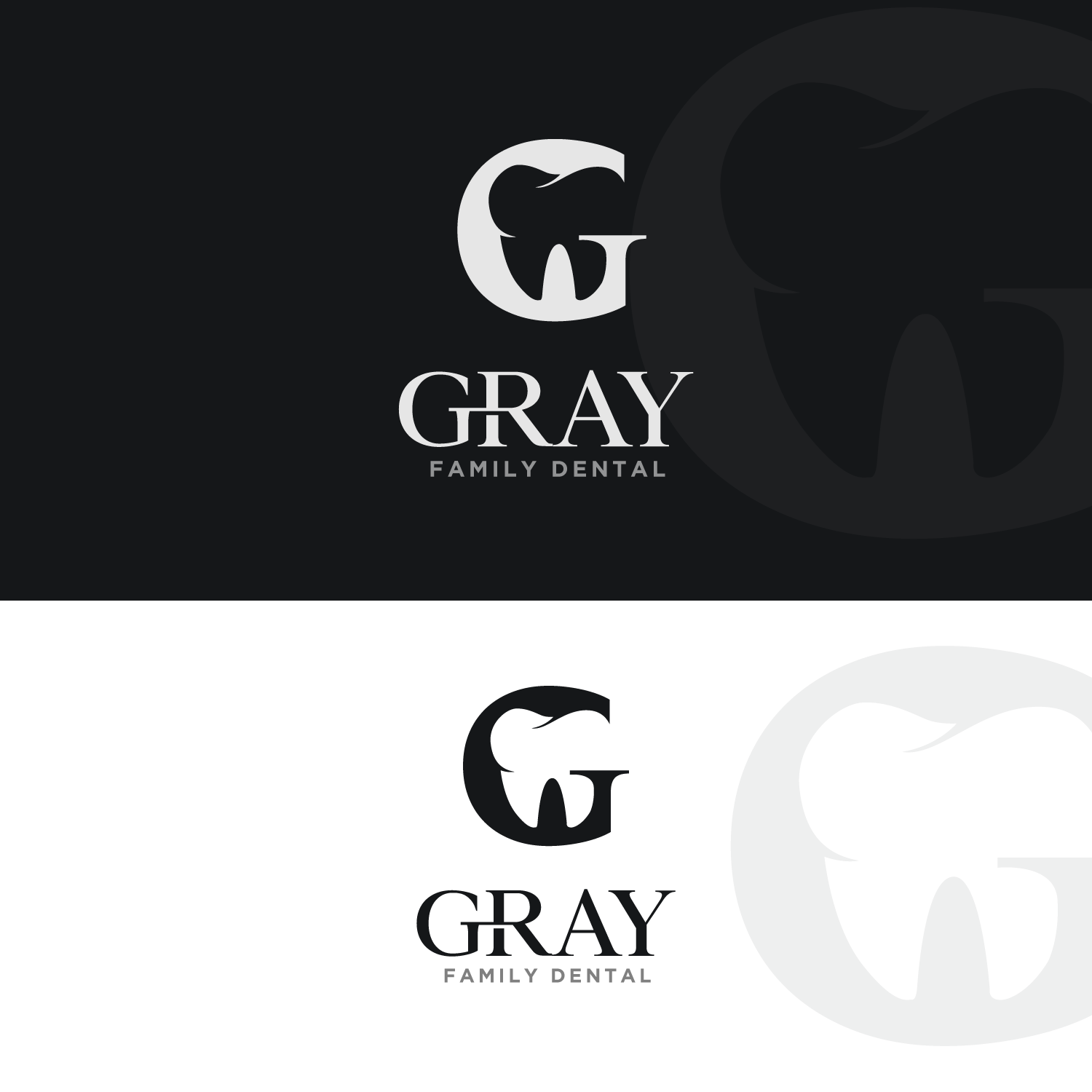 Logo-Design von Abdul 20 für Gray Family Dental | Design #28660924