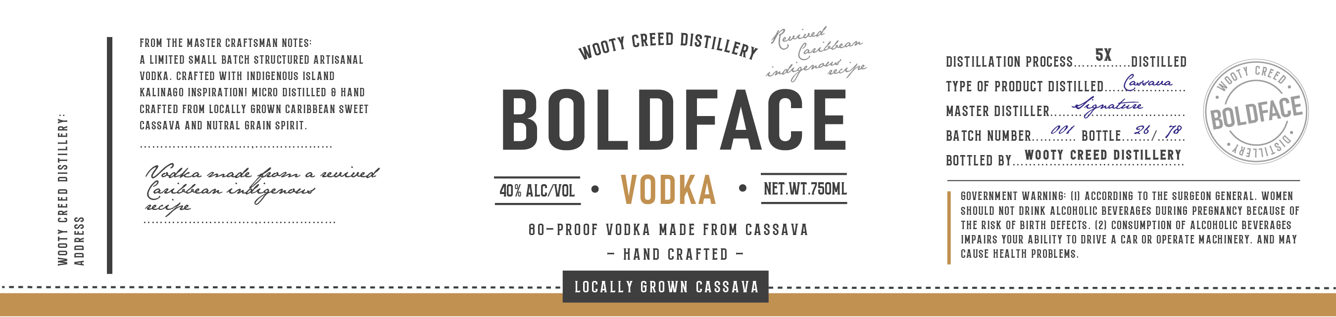 Design Étiquette par Krasimira Georgieva pour Wooty Creed | Design #28710069